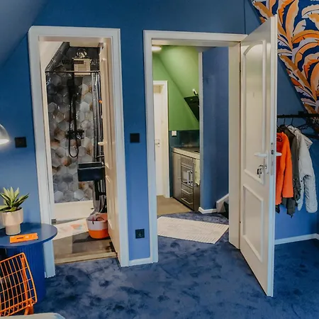 Ferienwohnung Sleepart Blue Celle Exterior foto